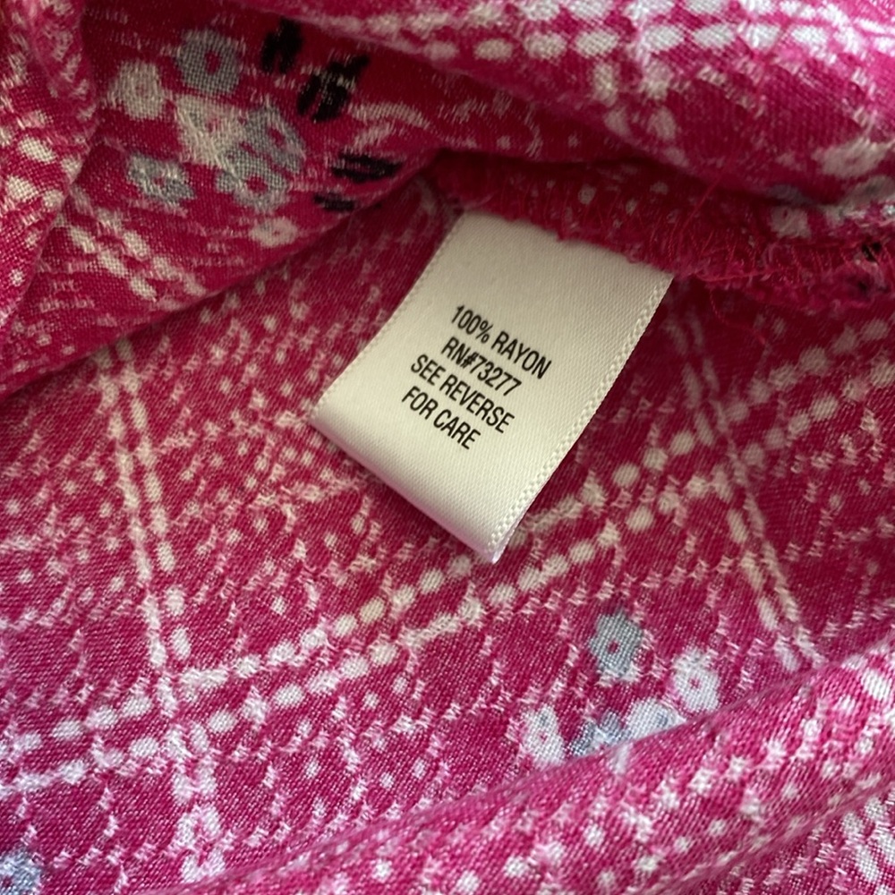 Craft & Borrow Pink Button Top - Picture 7 of 11